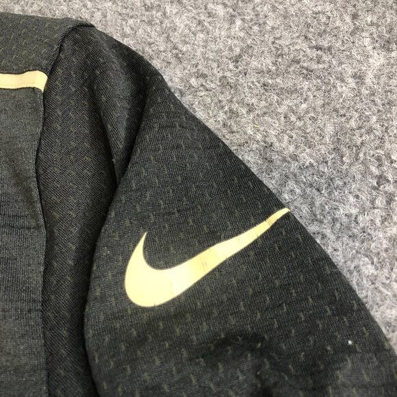 Nike New Orleans Saints Shirt Mens Small Black NFL On Field Long Sleeve - Picture 3 of 10